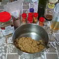 El cooksnap de Franz Durán cuando hizo Salchichas veganas de gluten de trigo.