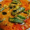 Cooksnap Julia ALeen Aireish semasa beliau membuat Gulai Kari Ikan Merah 🤤.