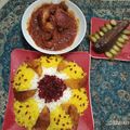کوک اسنپ زهرا مهدوی بعد از امتحان کردن خورشت مرغ و آلو.