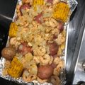 scribbledfairywings's cooksnap of when they made Easy Cajun SeaFood bake.