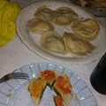 El cooksnap de celeste zanni cuando hizo Sorrentinos de jamón y queso.