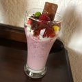 El cooksnap de Miguel Licona Balderrama cuando hizo Malteada de Fresas con Almendras.