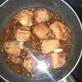 Cooksnap của Xin Ling khi họ làm theo món Sườn non ram mặn ngọt