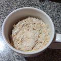 El cooksnap de Ailen Vargas cuando hizo Mugcake de banana con chips de chocolate! Gracias Geri, la reina de los mug cakes!.