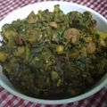 Tandra Nath's cooksnap of when they made পালং শাকের ঘন্ট(Palong shaker ghonto recipe in Bengali).