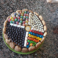 El cooksnap de Bella Anna cuando hizo Torta de cumpleaños alegre.