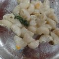 Seema Gupta का कुकस्नैप जब उन्होंने क्रीमी कॉर्न पास्ता (creamy corn pasta recipe in Hindi) बनाया था।