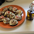 El cooksnap de ni.uman cuando hizo Mini pizzas de berenjena.