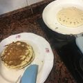 El cooksnap de Anabel Berrutti cuando hizo Hotcakes Americanos.