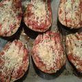 El cooksnap de Alejandra Zgliczynska cuando hizo Berenjena al horno.