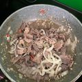 Cooksnap của Gâu Gâu TV khi họ làm theo món Dê xào lăn