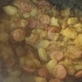 lovetocook's cooksnap of when they made Smothered smoked sausage and potatoes.