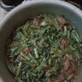 Cooksnap dari Va Rizuka Amor 😘😘😘 untuk resep Kangkung Belacan