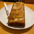 El cooksnap de Paula Lucas cuando hizo Budín invertido de manzana.