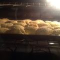 Greg's cooksnap of when they made Old Fashion Biscuits.