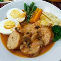 Cooksnap dari yennie rachma untuk resep Galantine Ayam Saus Jamur