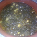 El cooksnap de Rafael Romero Martinez. cuando hizo Espinacas con garbanzos.