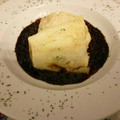 El cooksnap de Mónica cuando hizo Bacalao confitado y cebolla negra.