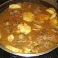 El cooksnap de Vero cuando hizo Rabo de res en salsa.