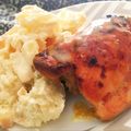 El cooksnap de Margarita AR cuando hizo Pollo asado con mostaza y miel.