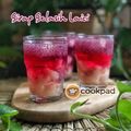 Cooksnap Salina Jalaludin semasa beliau membuat Sirap Selasih.