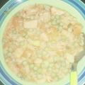 El cooksnap de Lulii Arroyo cuando hizo Guiso de arroz con arvejas.