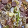 صورة من توته، شاركها بعد تجربة وصفة بيتزا الخضار والنقانق