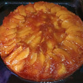 El cooksnap de Analia Pereyra cuando hizo Torta de manzana invertida con harina leudante.