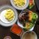 Cooksnap Aisha Mohamad semasa beliau membuat Nasi ayam.
