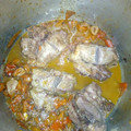 El cooksnap de Maria Prados cuando hizo Carrillada al vino tinto.