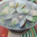 潘俊霖的(簡單料理) 的 薑絲蛤蠣湯 cooksnap