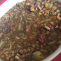 El cooksnap de nataly astudillo cuando hizo Lentejas con Longaniza (o chorizo).