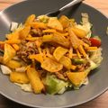 Monaaa Cooksnap-ja, amikor elkészítette a(z) "Sajtburger" saláta receptet.