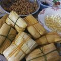 El cooksnap de Elemarina cuando hizo Tamales de carne tucumanos.
