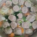 Cooksnap dari Dapoer Nasya untuk resep Sayur Sup Bakso Sapi versi Bumbu Racik