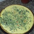 El cooksnap de Juan Carlos Noceloni cuando hizo Tarta de espinaca con queso crema.