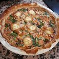 El cooksnap de Luna Lunera Cascabelera cuando hizo Quiche rápido sin gluten de salmón ahumado y espinacas.