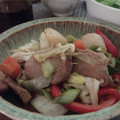 El cooksnap de Linda L.R. cuando hizo Cerdo al vapor agridulce - 蒸し豚酢豚風 - (Serie 3/3 de Cerdo al vapor).