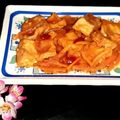 Cooksnap dari Henny Irawati Pulu untuk resep Tahu Susu Asam Manis