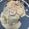 El cooksnap de Giampiero Colagiovanni Tomasello cuando hizo Salmón al horno con salsa de marisco.