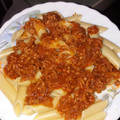 El cooksnap de Guillermo Petržela cuando hizo Salsa boloñesa vegana para acompañar pastas.