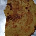 Rakshi sharma का कुकस्नैप जब उन्होंने बेसन का चीला (Besan ka Cheela recipe in Hindi) बनाया था।