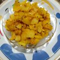 Sumedha Joshi's cooksnap of when they made झटपट कुरकुरीत बटाट्याच्या काचऱ्या (batatyachya Kachrya recipe in Marathi).