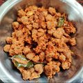 Nithyakalyani Sahayaraj's cooksnap of when they made சோயா சங்க்ஸ் கறி (Soya chunks kari recipe in tamil).