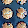 Cooksnap από Valentina_Sflk στη συνταγή Μάφινς μπανάνα μύρτιλλο