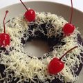 Cooksnap dari dewiraikka untuk resep Bolu kukus ketan hitam tabur keju