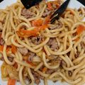 くろえみたん's cooksnap of when they made 簡単☆焼き肉のタレで焼きうどん.