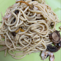 El cooksnap de astrid badia cuando hizo Pasta con setas y gambas.