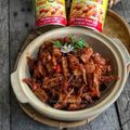 Cooksnap Salina Jalaludin semasa beliau membuat Sambal Garing Tempe & Ikan Bilis.