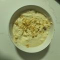 El cooksnap de Amaya Marquina cuando hizo Mousse de Gofio.